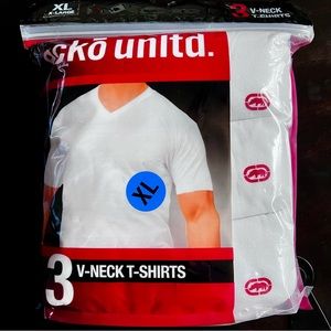 Ecko Unltd. 3 Pack V-neck T-shirts